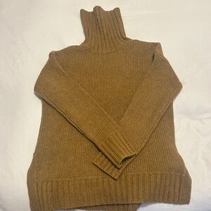 Everlane Tan Turtleneck Sweater
